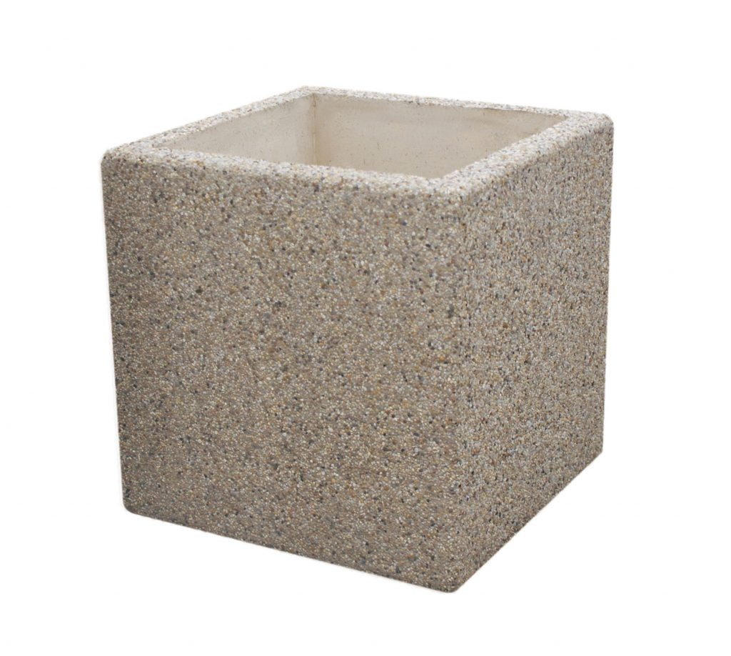 Donica betonowa 50x50x50cm otoczak